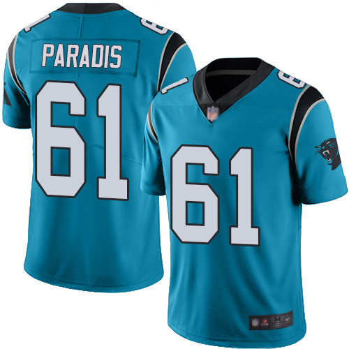Carolina Panthers Limited Blue Youth Matt Paradis Jersey NFL Football #61 Rush Vapor Untouchable